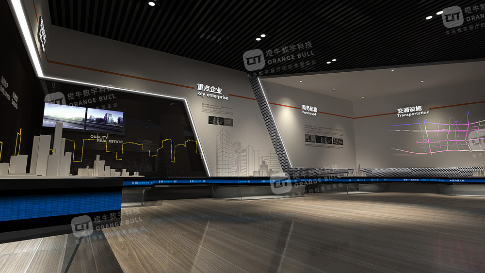 无锡光电新材料科技园招商中心展厅设计方案