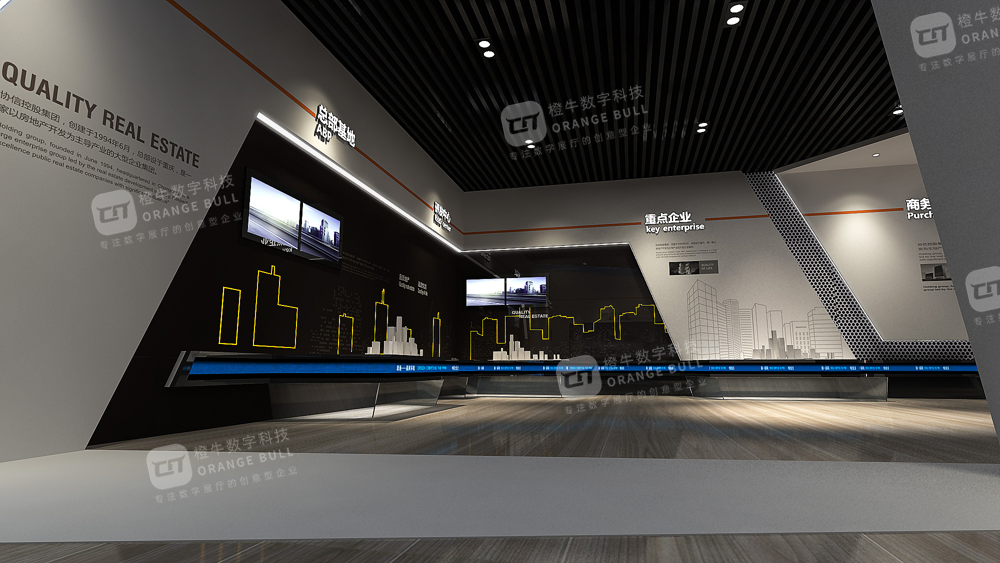 无锡光电新材料科技园招商中心展厅设计方案