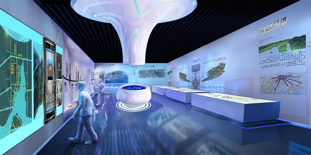 万科中天·前海西岸桥梁馆展厅设计方案