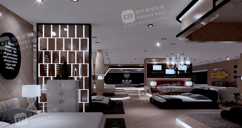 家具展厅设计中光影的应用非常突出