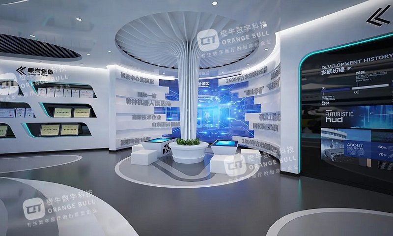 企业展厅设计中运用多媒体技术的好处
